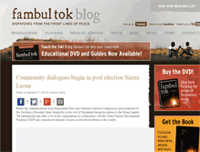 Tablet Screenshot of fambultokblog.org
